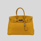 Hermès Birkin 35 Soleil Swift Palladium Hardware | Randolph Goods