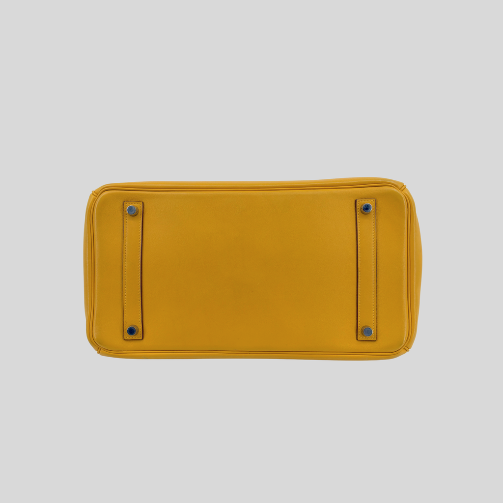 Hermès Birkin 35 Soleil Swift Palladium Hardware | Randolph Goods