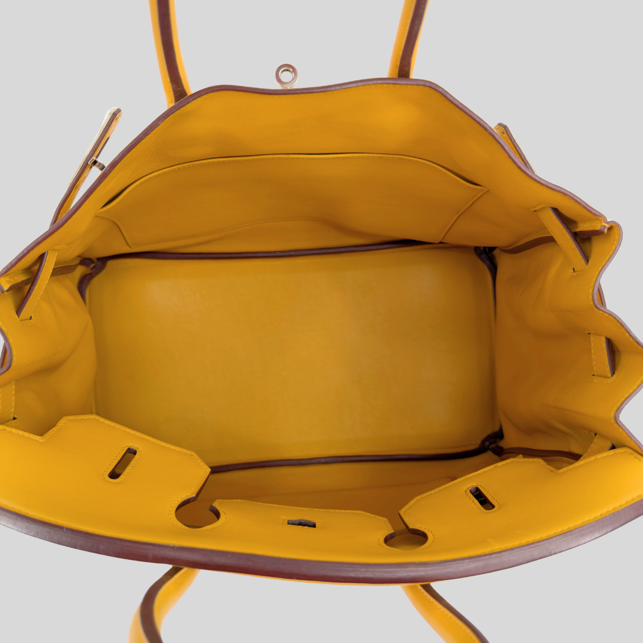 Hermès Birkin 35 Soleil Swift Palladium Hardware | Randolph Goods