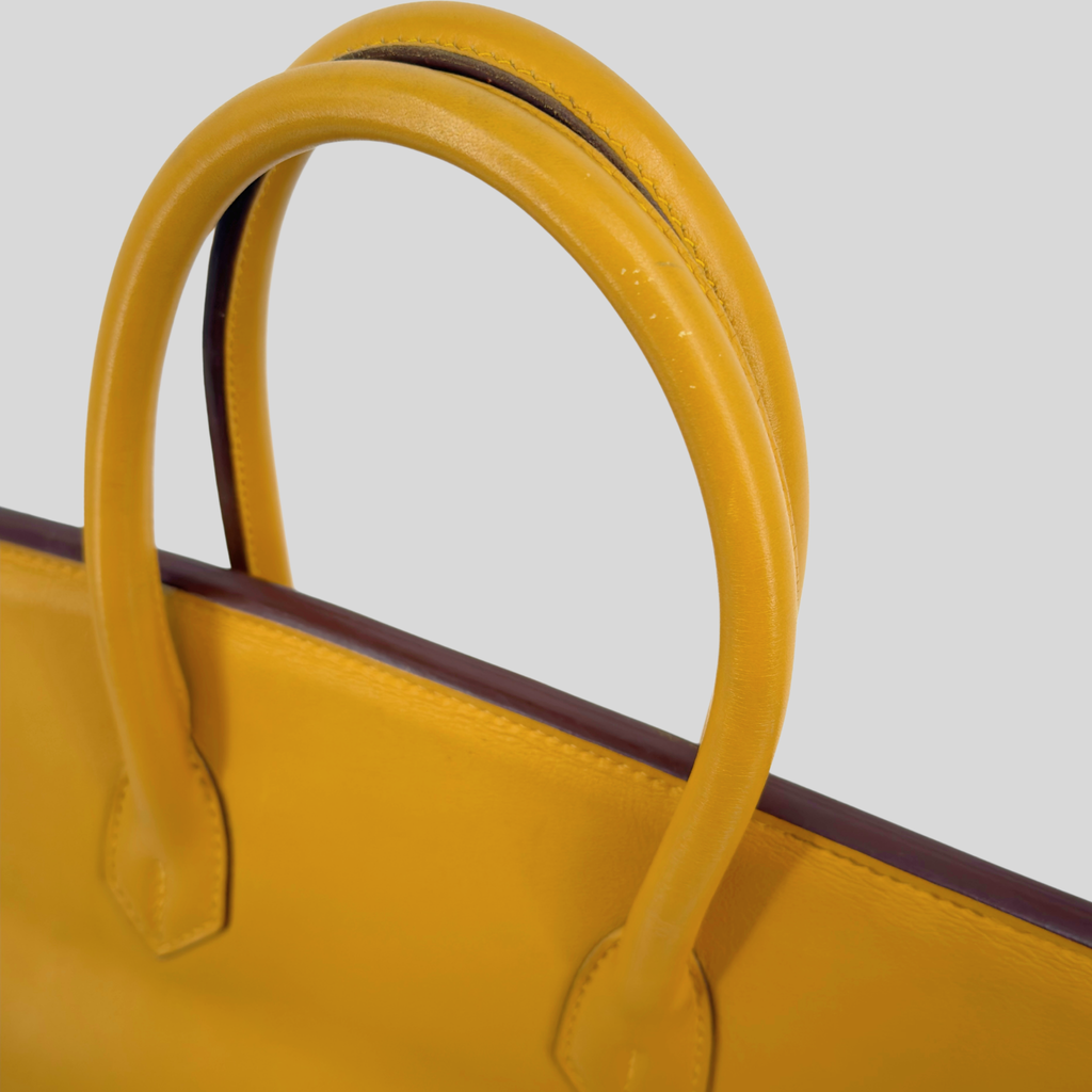 Hermès Birkin 35 Soleil Swift Palladium Hardware | Randolph Goods