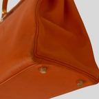 Hermès Kelly 35 Orange Gulliver Leather Gold Hardware | Randolph Goods