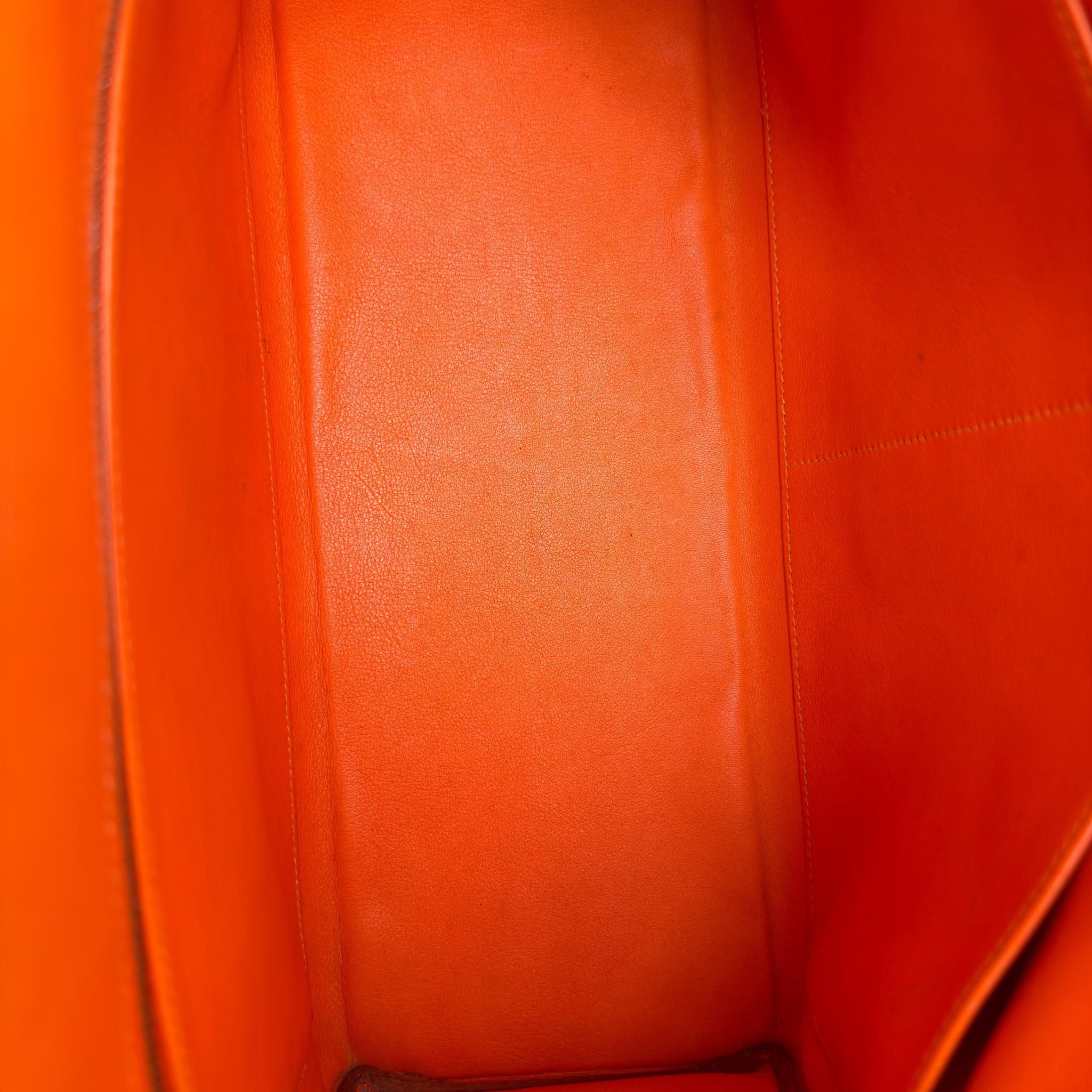 Hermès Kelly 35 Orange Gulliver Leather Gold Hardware | Randolph Goods