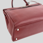 Hermès Kelly 35 Rouge H Clemence Leather Palladium Hardware (2011 O) | Randolph Goods