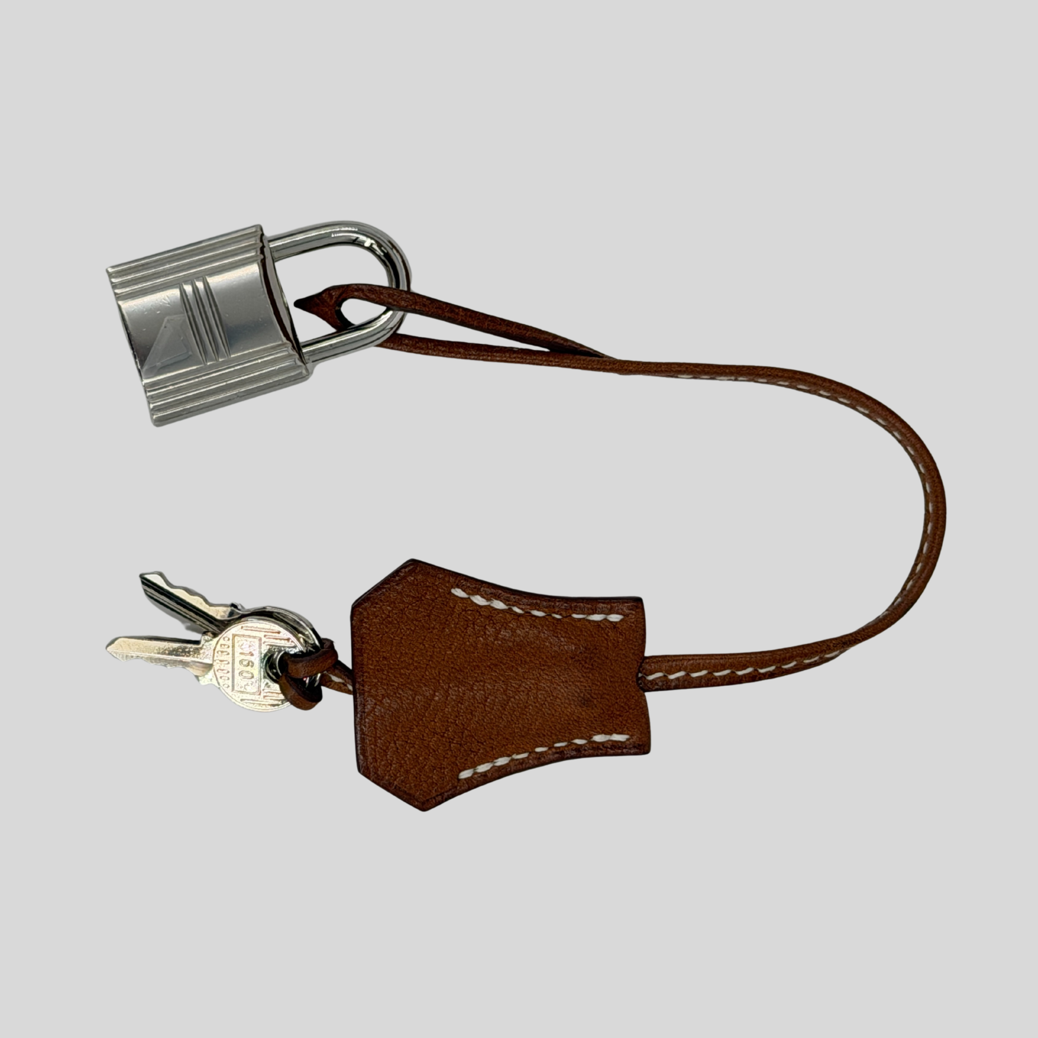 Hermès Messenger PM Fauve Barenia Faubourg Leather Palladium Hardware | Randolph Goods