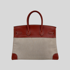 Randolph Goods | Hermès Limited Edition Birkin 35 Brique Box Leather Gold Hardware