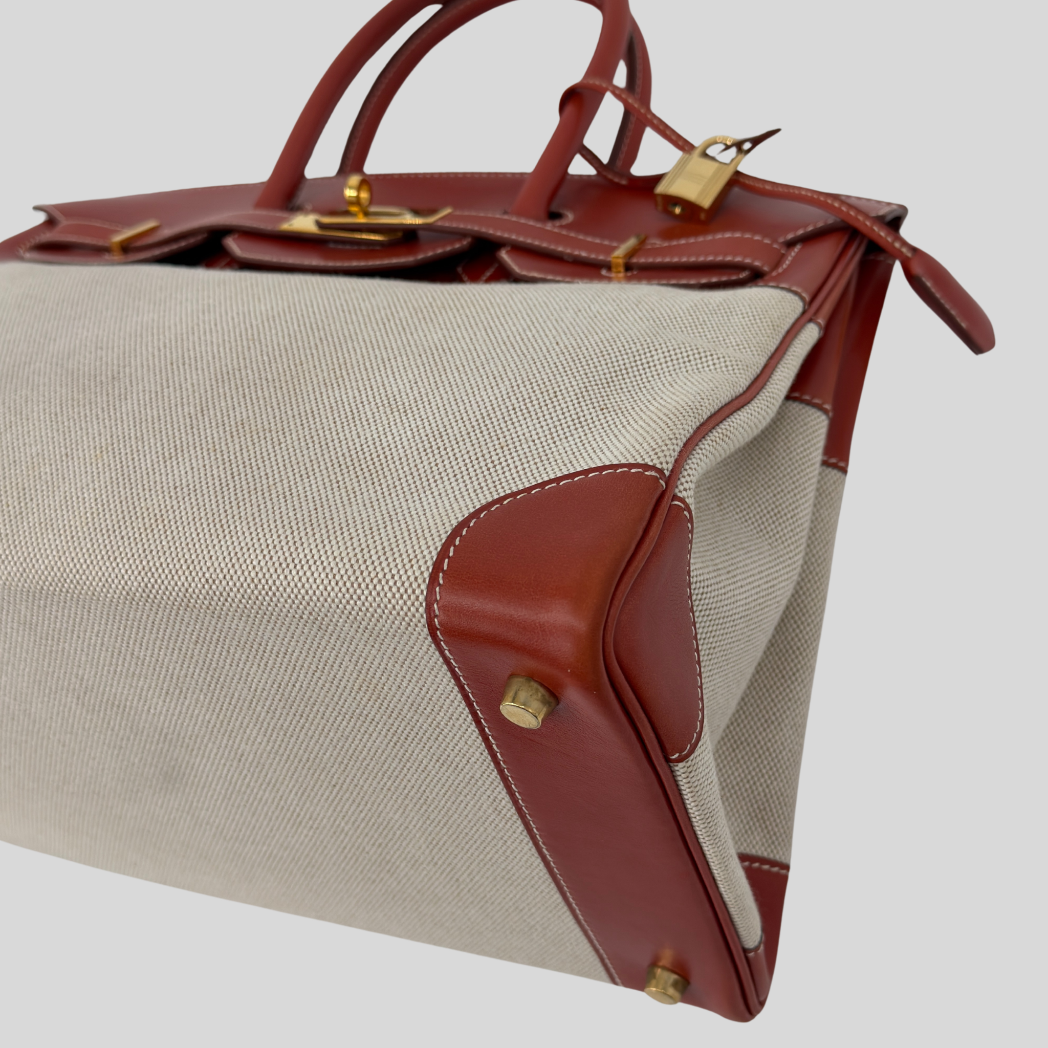 Randolph Goods | Hermès Limited Edition Birkin 35 Brique Box Leather Gold Hardware