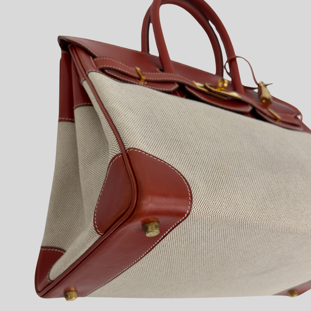 Randolph Goods | Hermès Limited Edition Birkin 35 Brique Box Leather Gold Hardware