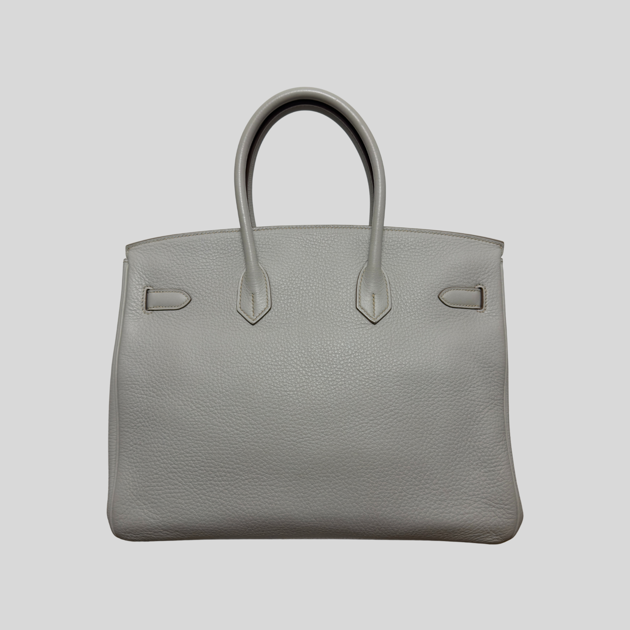 Randolph Goods | Hermès Limited Edition Birkin 35 “Club” Gris Perle Clemence Leather