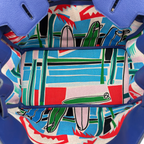 Hermès Limited Edition Birkin 35 "Sea, Surf and Fun" Bleu Saphir Novillo Palladium Hardware