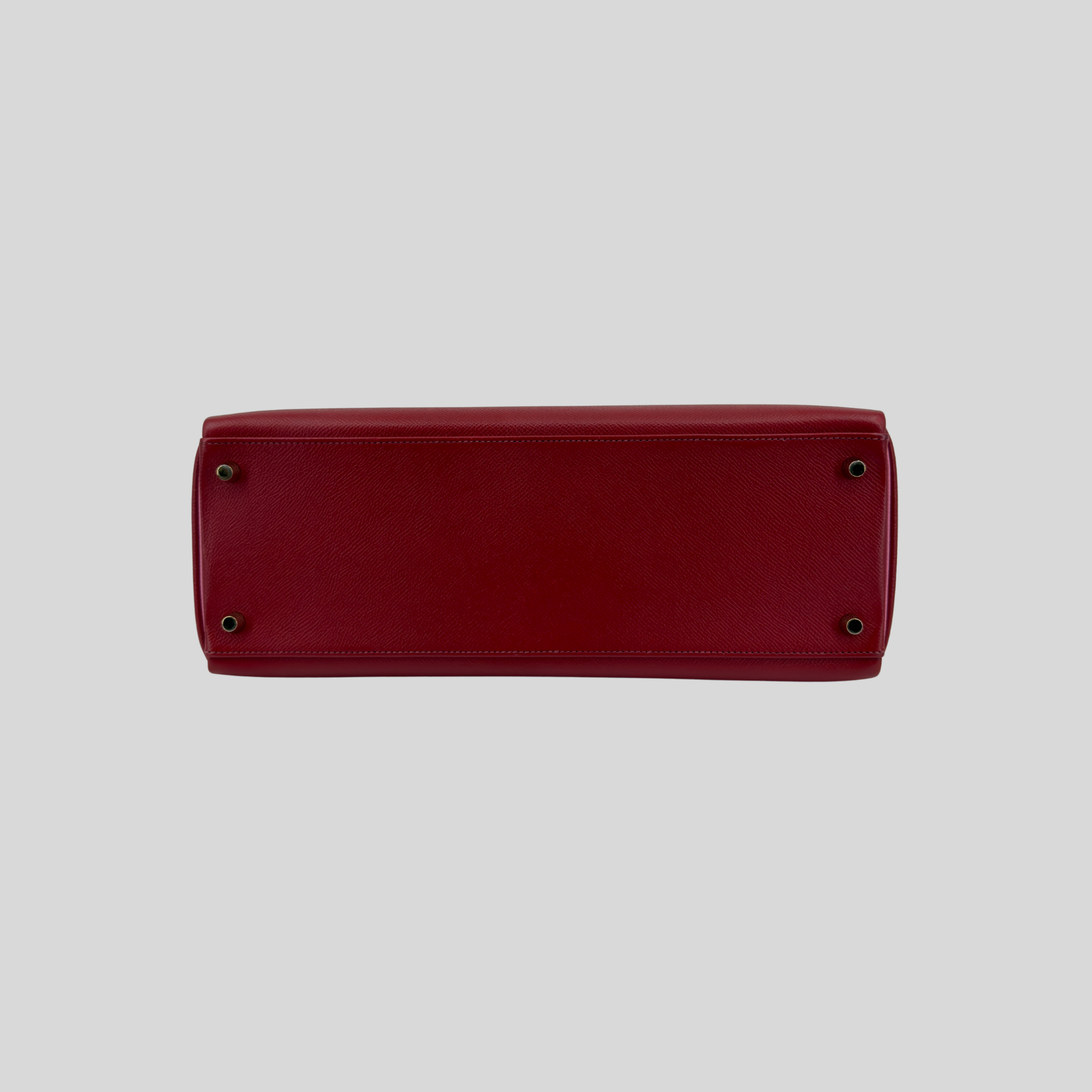 Hermès Kelly 35 HSS Rouge Garance / Bubblegum Epsom Leather Gold Hardware