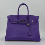 Hermès Birkin 35 Ultraviolet Epsom Palladium Hardware