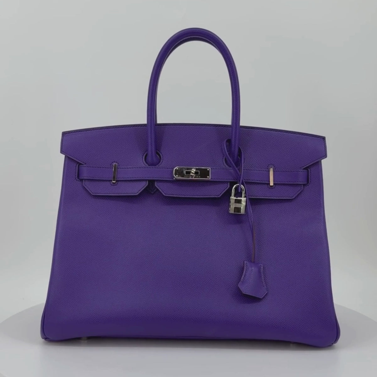 Hermès Birkin 35 Ultraviolet Epsom Palladium Hardware