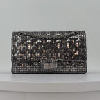 CHANEL Reissue Double Flap Small Silver Mosaic Mirror Pattern