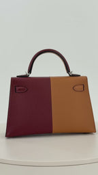 Hermès Mini Kelly Casaque Rouge H/Gold Epsom Palladium Hardware (Limited Edition)